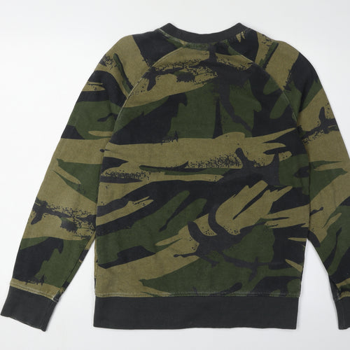 O'Neill Men's Camouflage Green Sweatshirt XS Pullover