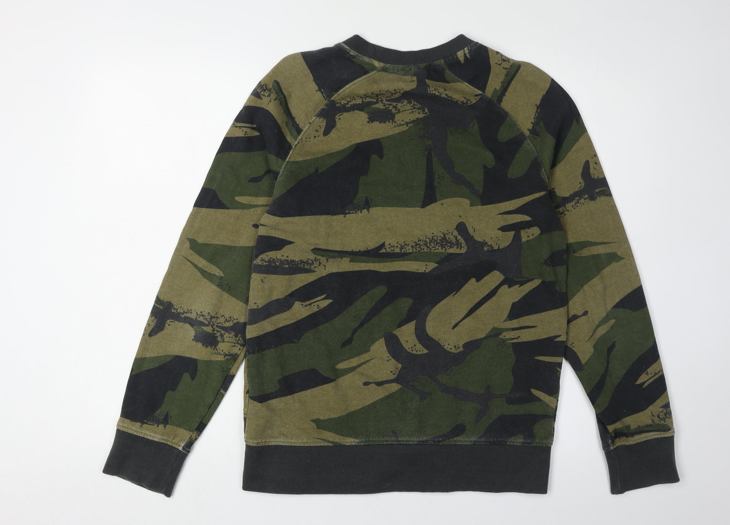 O'Neill Men's Camouflage Green Sweatshirt XS Pullover