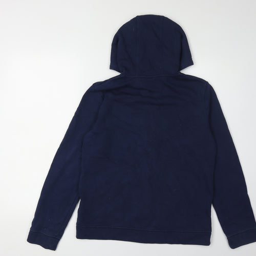Nike Boys Blue Full Zip Hoodie XL with Pockets