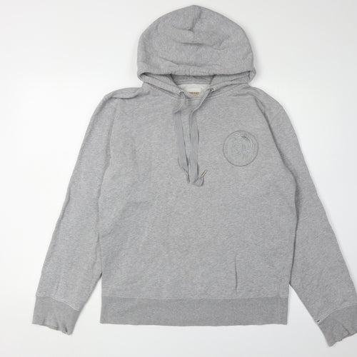 Diesel Men's Grey Pullover Hoodie M Classic Style