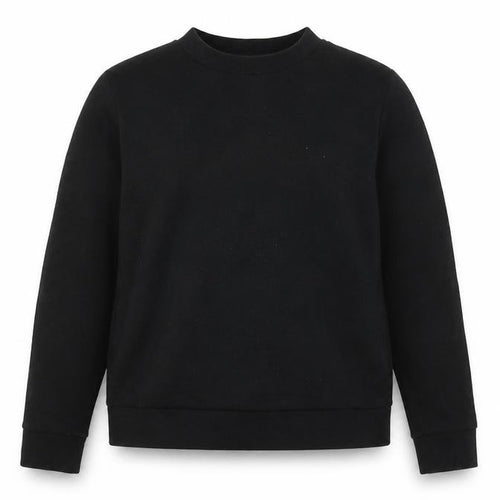 Mango Women's Black Crew Neck Sweatshirt, Size S