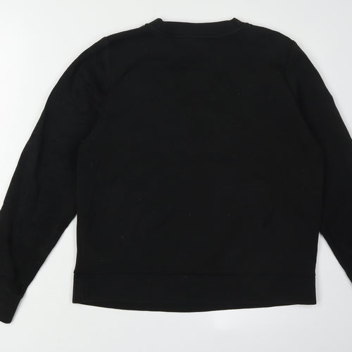 Mango Women's Black Crew Neck Sweatshirt, Size S