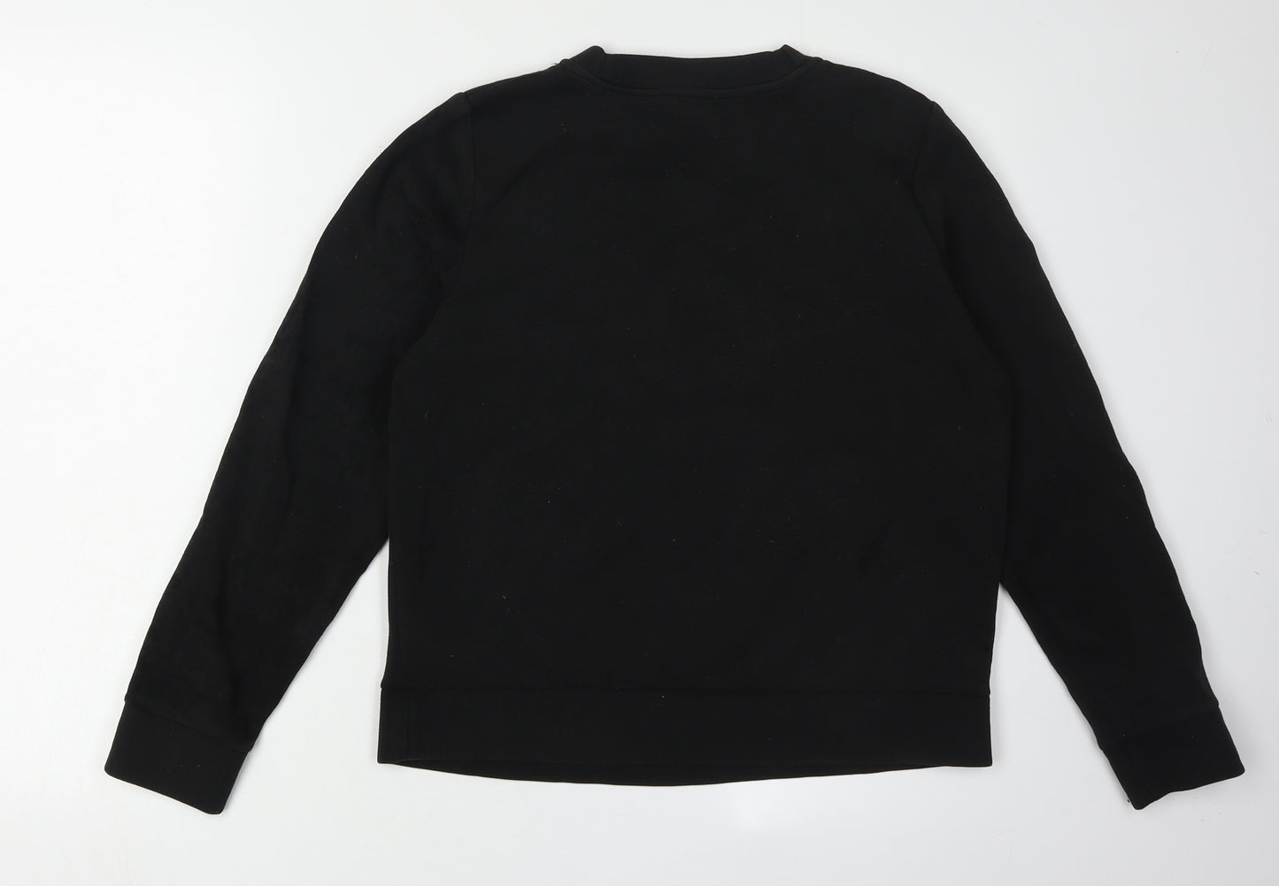 Mango Women's Black Crew Neck Sweatshirt, Size S