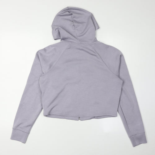 Gilly Hicks Women's Grey Full Zip Hoodie - Size S