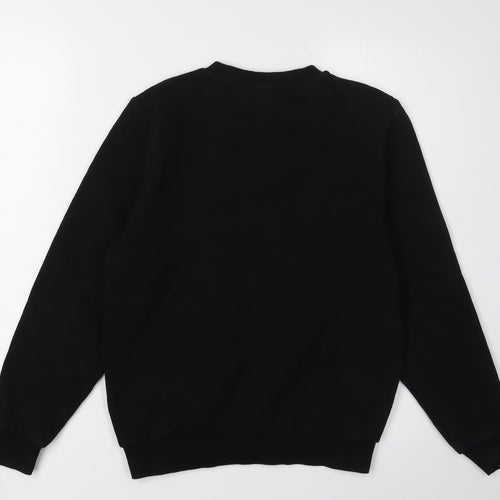 Rascal Boys Black Sweatshirt, 11-12 Years, Pullover Logo