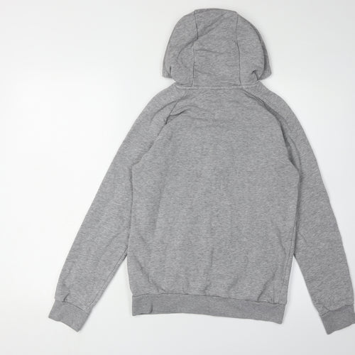 Next Boys Grey Full Zip Hoodie - Size 12 Years, Hooded Casual