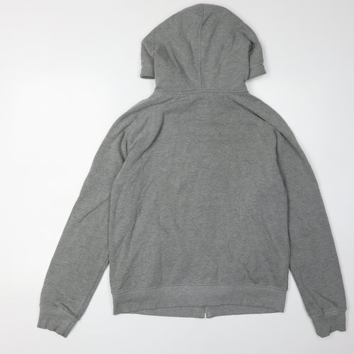 O'Neill Grey Unisex Hoodie M Full Zip Casual