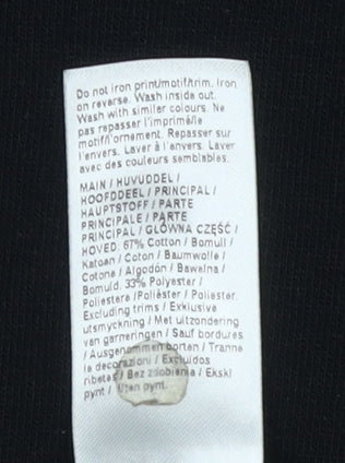 River Island Women's Black XS Sequin T-Shirt Dress