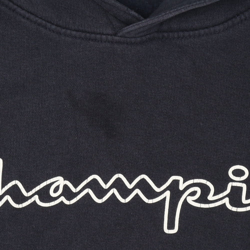 Champion Boys Black Hoodie Pullover, Size 13-14 Years