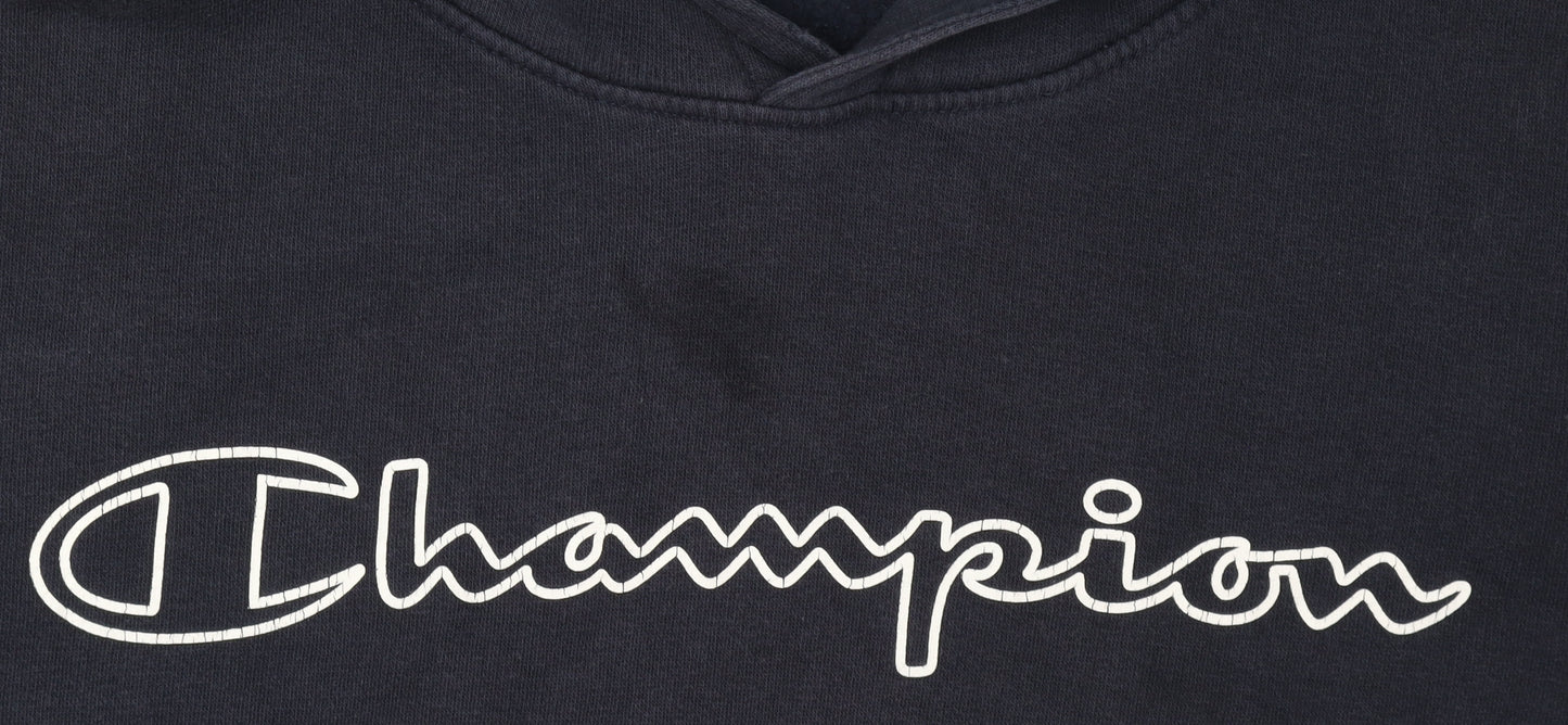 Champion Boys Black Hoodie Pullover, Size 13-14 Years