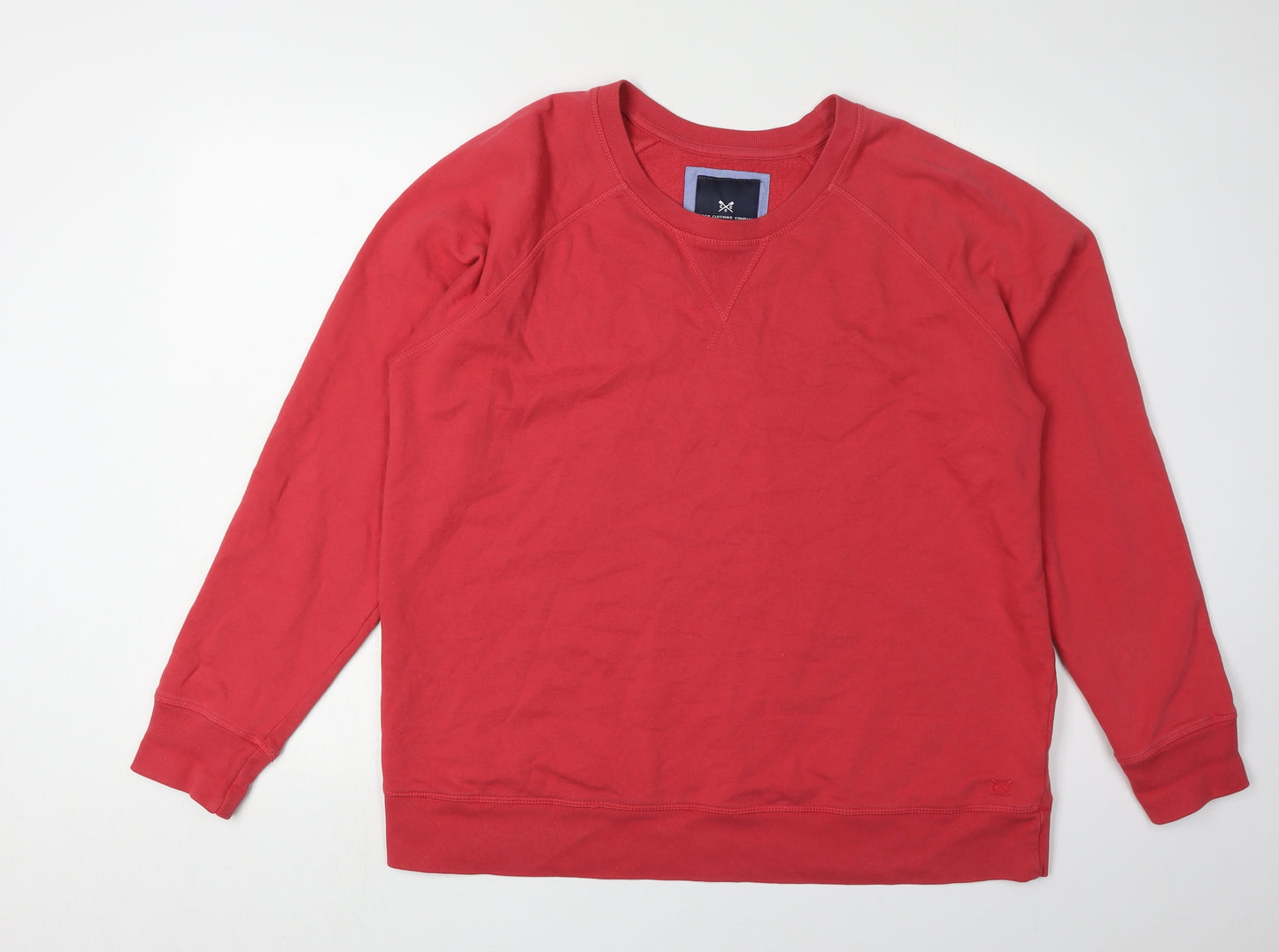 Crew Clothing Women’s Red Sweatshirt Pullover Size 18