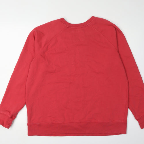 Crew Clothing Women’s Red Sweatshirt Pullover Size 18