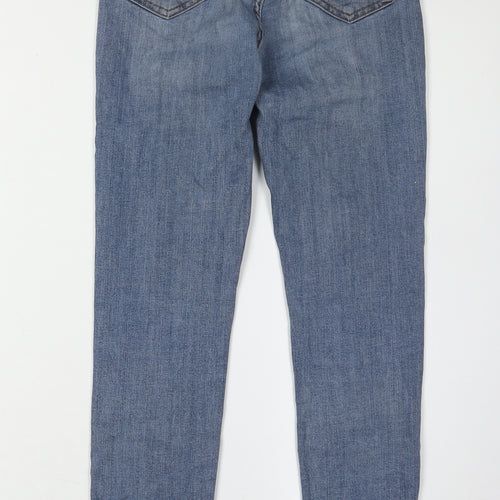 Topshop Women's Blue Skinny Jeans Size 8