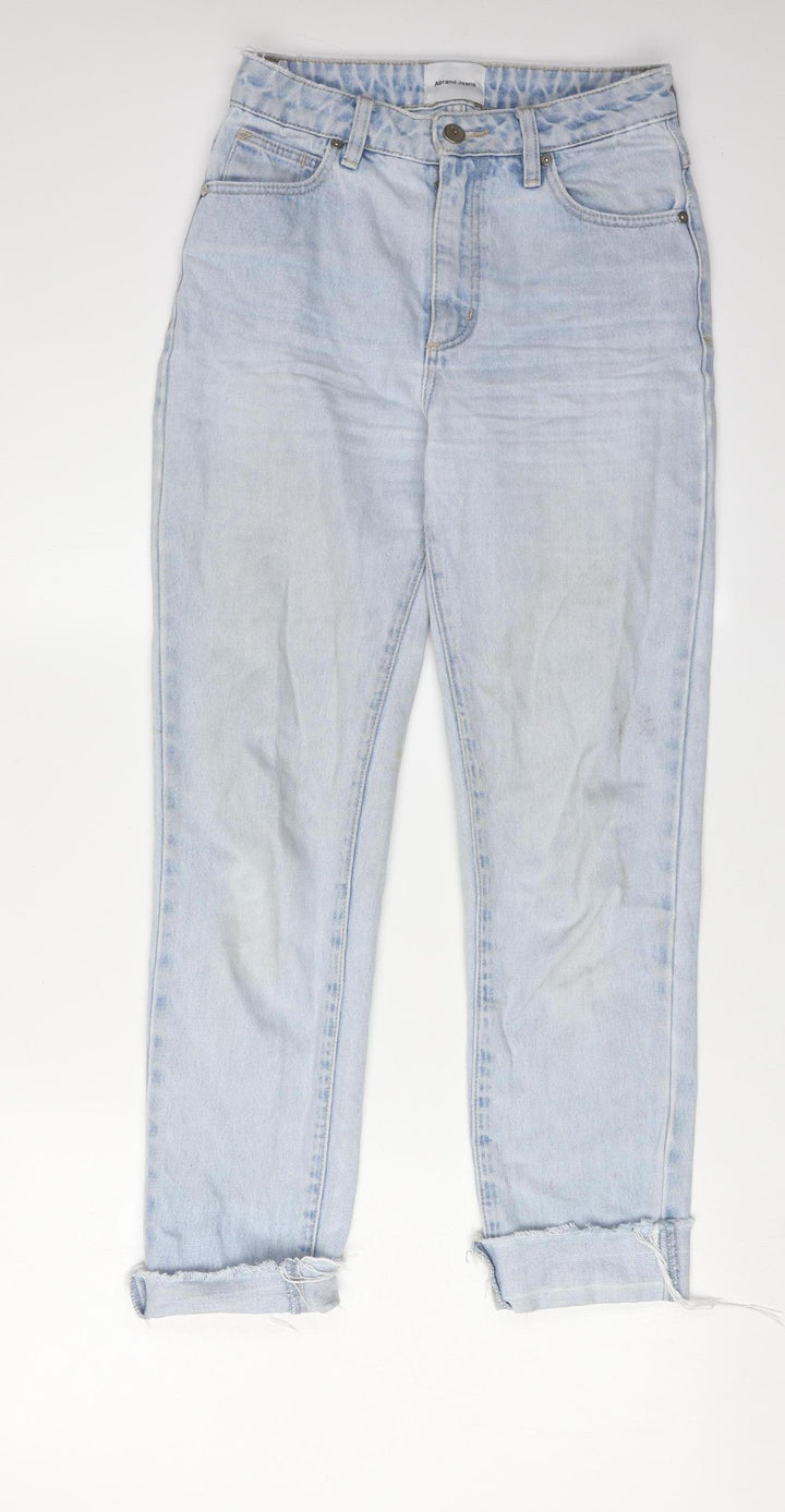 Abrand Women's Slim High-Rise Blue Jeans - Size 6