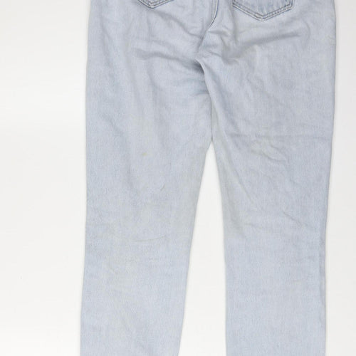 Abrand Women's Slim High-Rise Blue Jeans - Size 6
