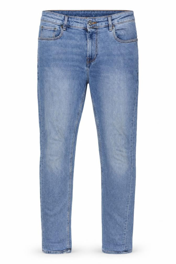 Front view of ASOS Design Men's Blue Skinny Jeans