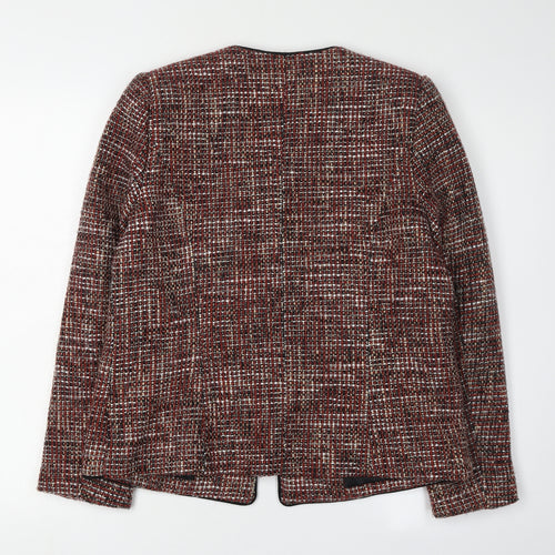 Eastex Women's Multicoloured Size 10 Bouclé Blazer