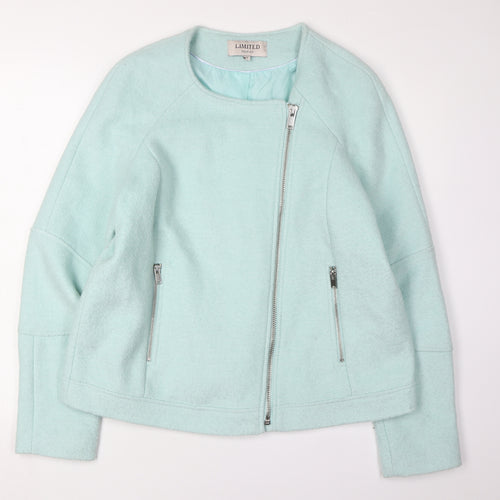 Marks and Spencer Women's Green Zip Jacket Size 16