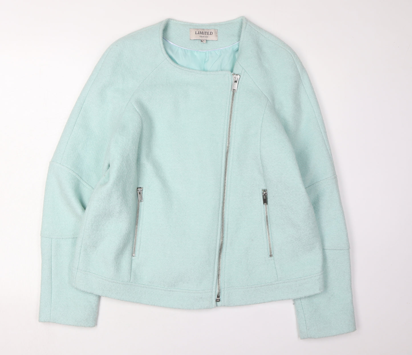 Marks and Spencer Women's Green Zip Jacket Size 16