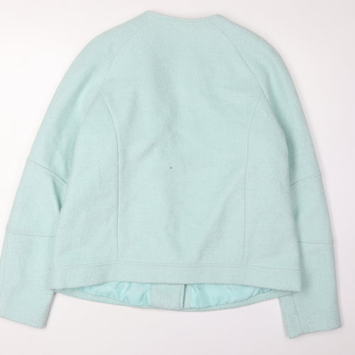 Marks and Spencer Women's Green Zip Jacket Size 16