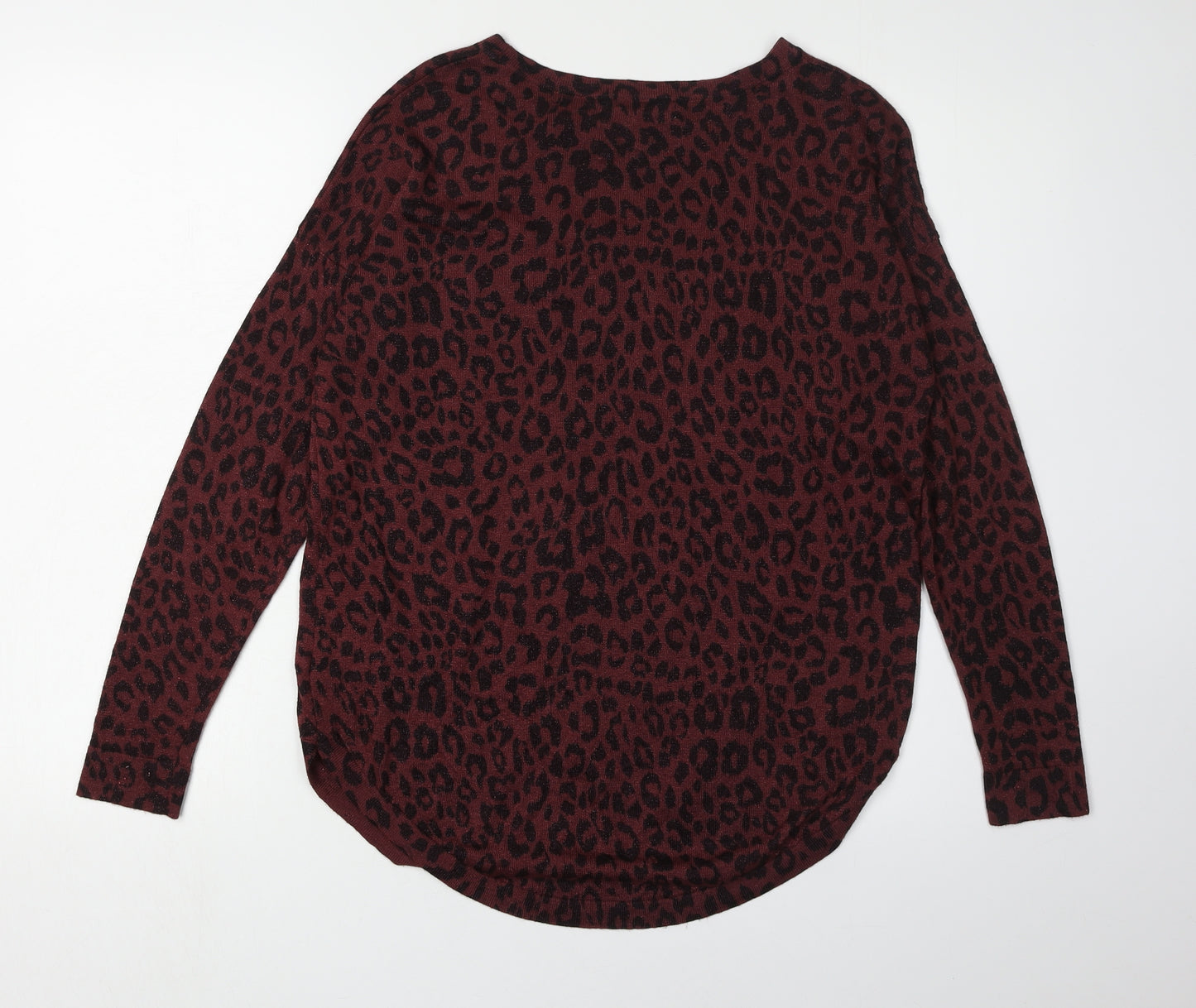 Oasis Women's Animal Print Pullover Jumper M