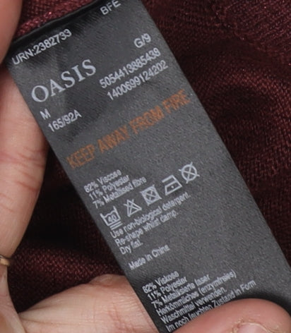 Oasis Women's Animal Print Pullover Jumper M