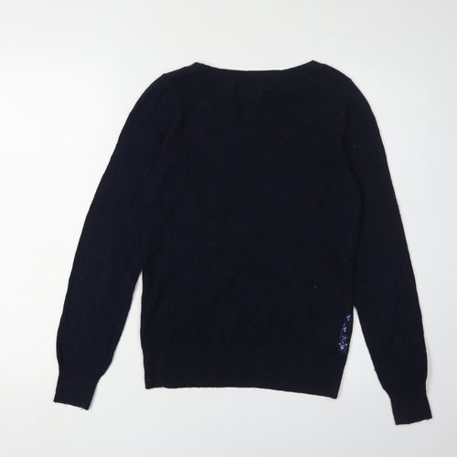 Monsoon Women's Black Pullover Jumper, Size S