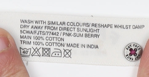 FatFace Women's Purple Tunic Blouse Size 8