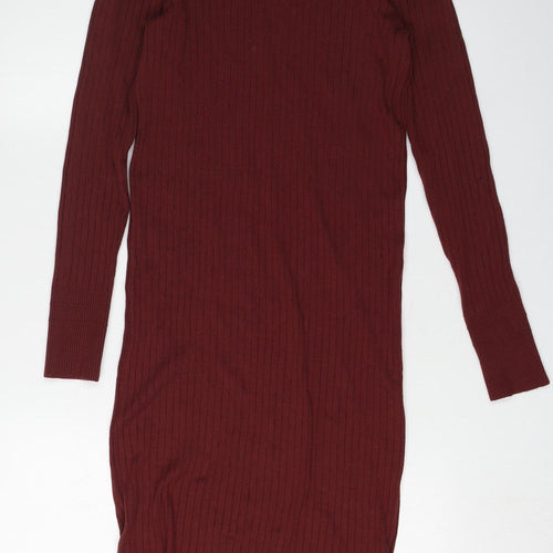 Next Women's Red Jumper Dress Size 12