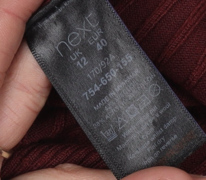 Next Women's Red Jumper Dress Size 12