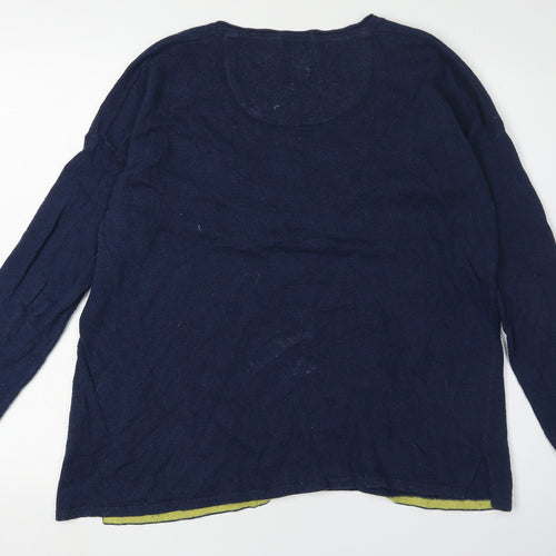 Heyton Women's Blue Star Pullover Jumper M