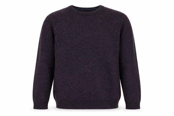 Debenhams Men's Purple S Pullover Jumper Wool Blend