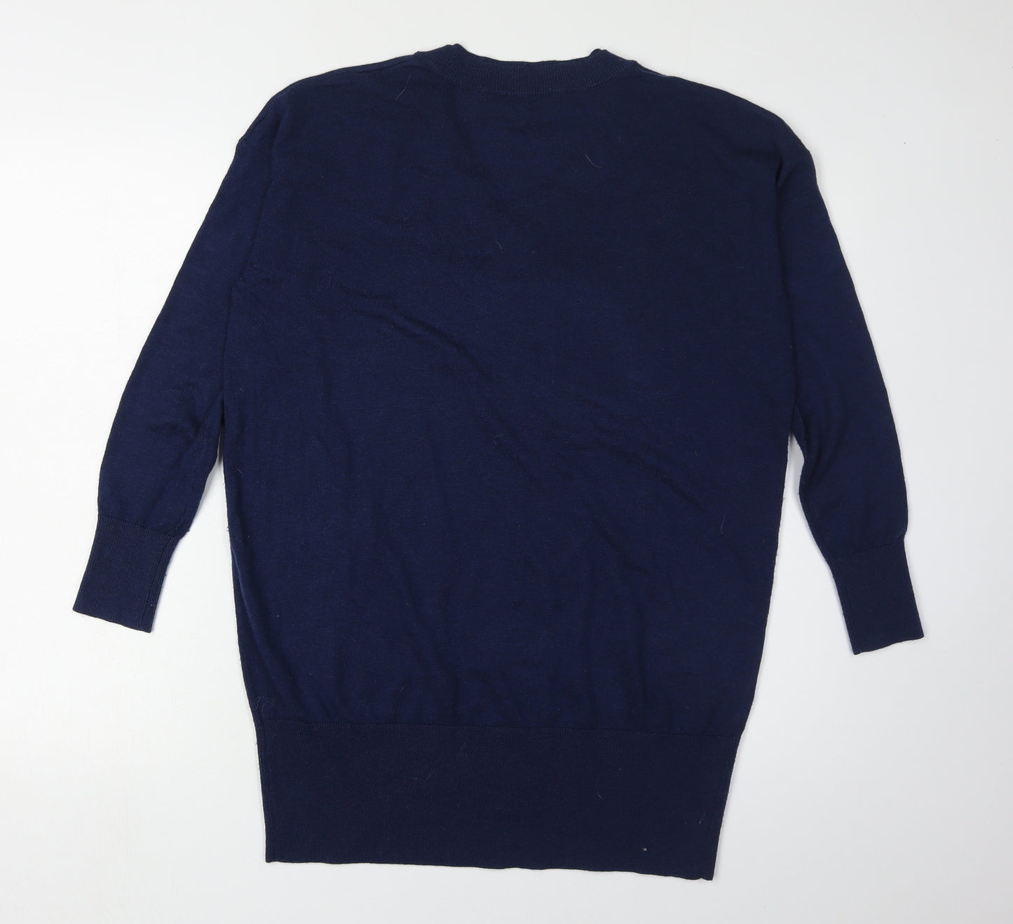 Ruth Langsford Women's Blue V-Neck Pullover Jumper S
