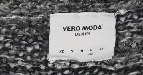 Vero Moda Women's Grey Pullover Jumper, M, Knit