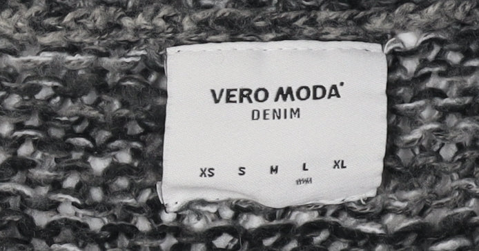 Vero Moda Women's Grey Pullover Jumper, M, Knit