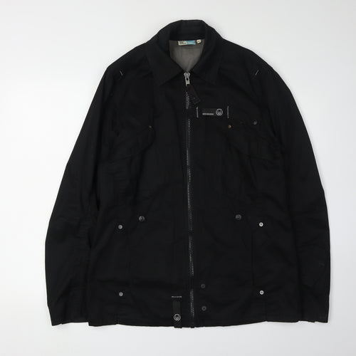 Duck and Cover Men's Black XL Basic Jacket