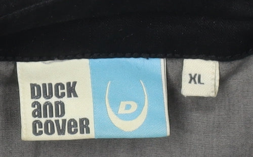 Duck and Cover Men's Black XL Basic Jacket