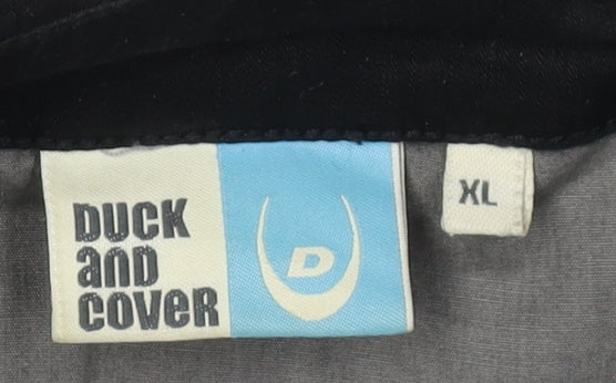 Duck and Cover Men's Black XL Basic Jacket