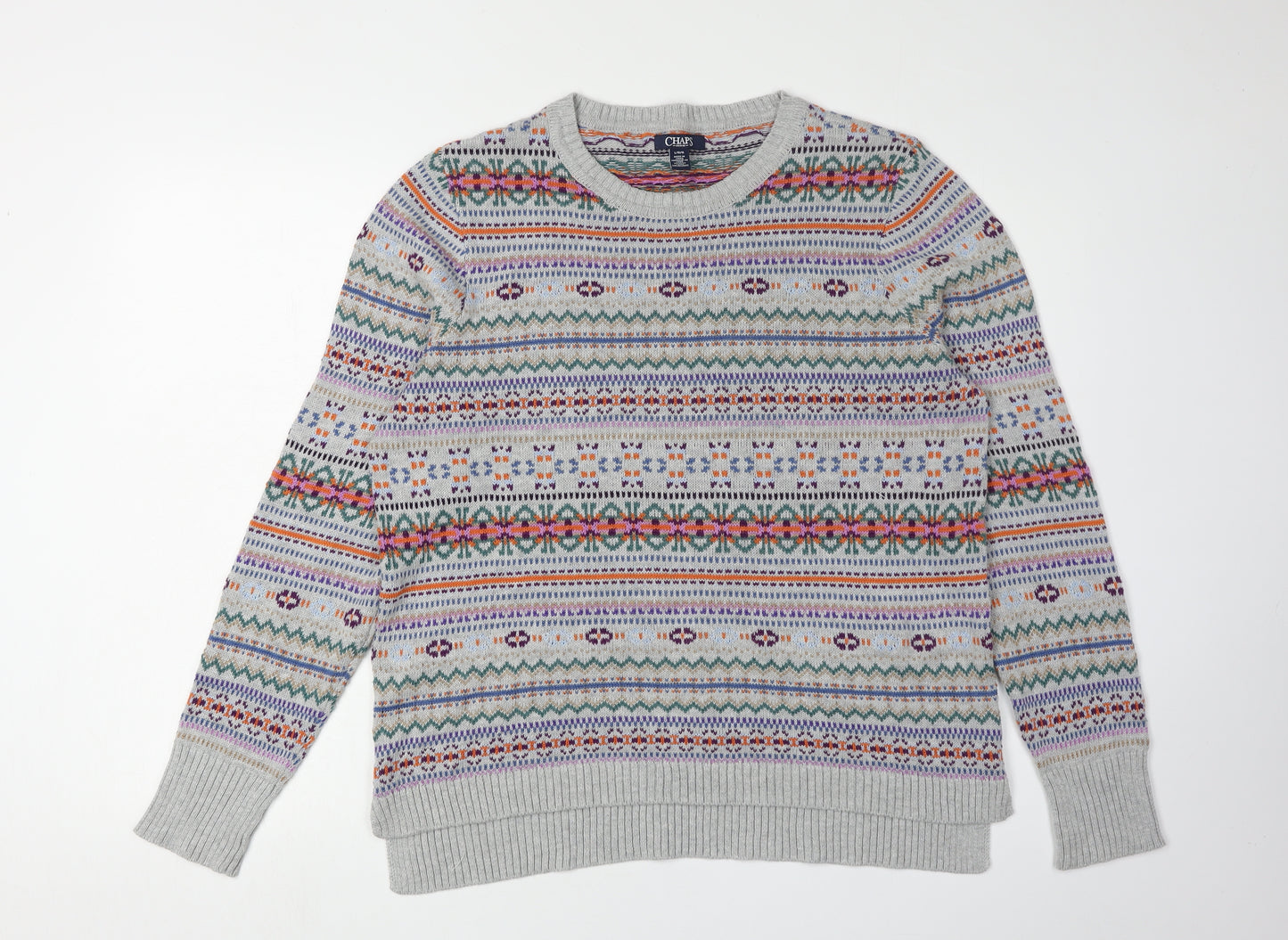 Chaps Women’s Multicoloured Fair Isle Jumper L