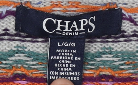 Chaps Women’s Multicoloured Fair Isle Jumper L