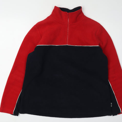Maine New England Women's Red Black Sweatshirt Size 16