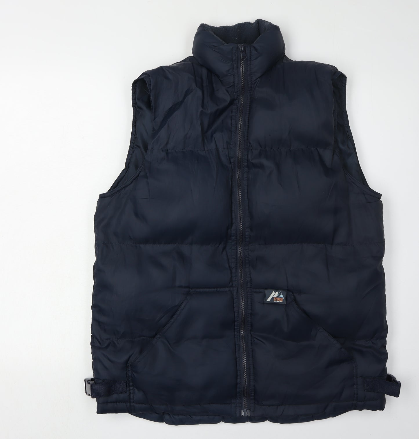Duke London Men's Blue Padded Waistcoat, Size S, Casual