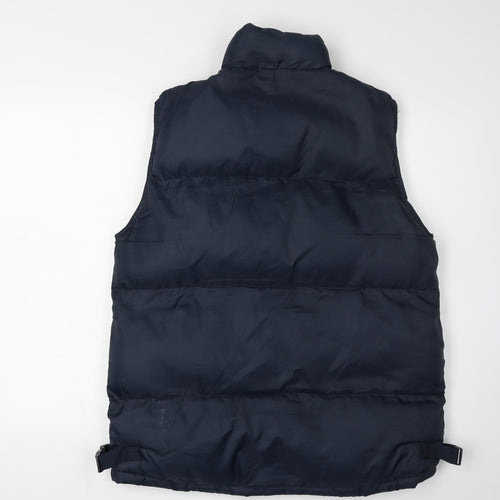 Duke London Men's Blue Padded Waistcoat, Size S, Casual