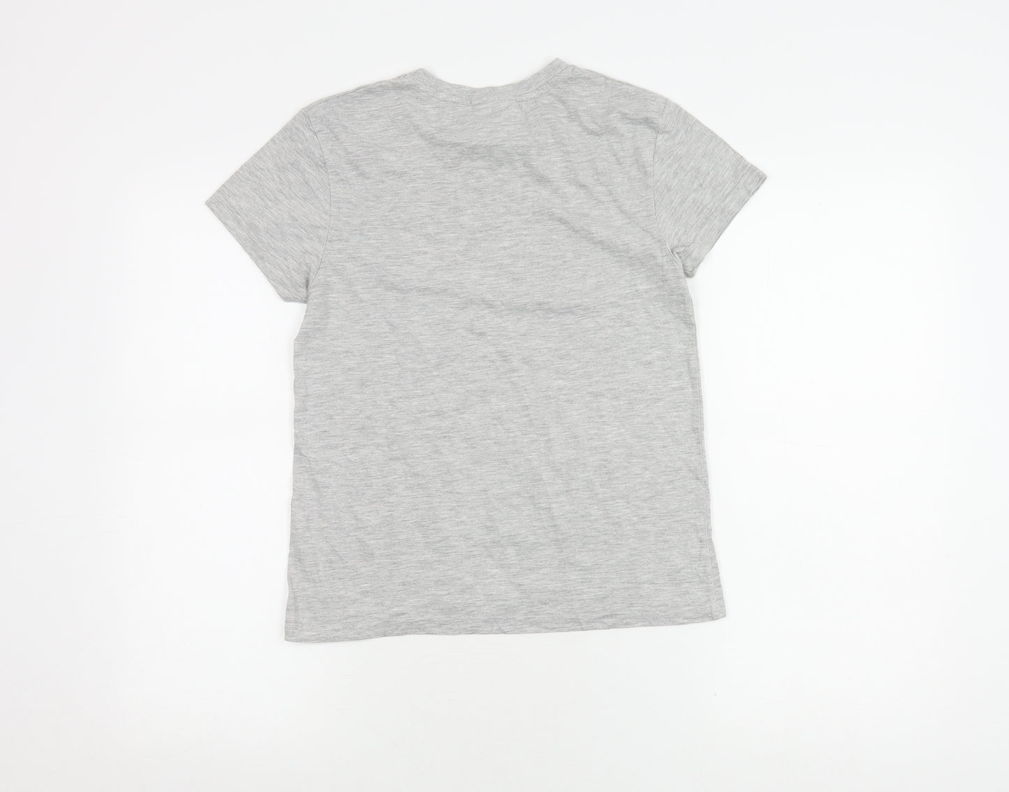 Harry Potter Women's Grey T-Shirt Size 8 - Platform 9¾