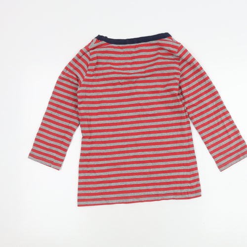 Betty Jackson Studio Women's Red Striped T-Shirt