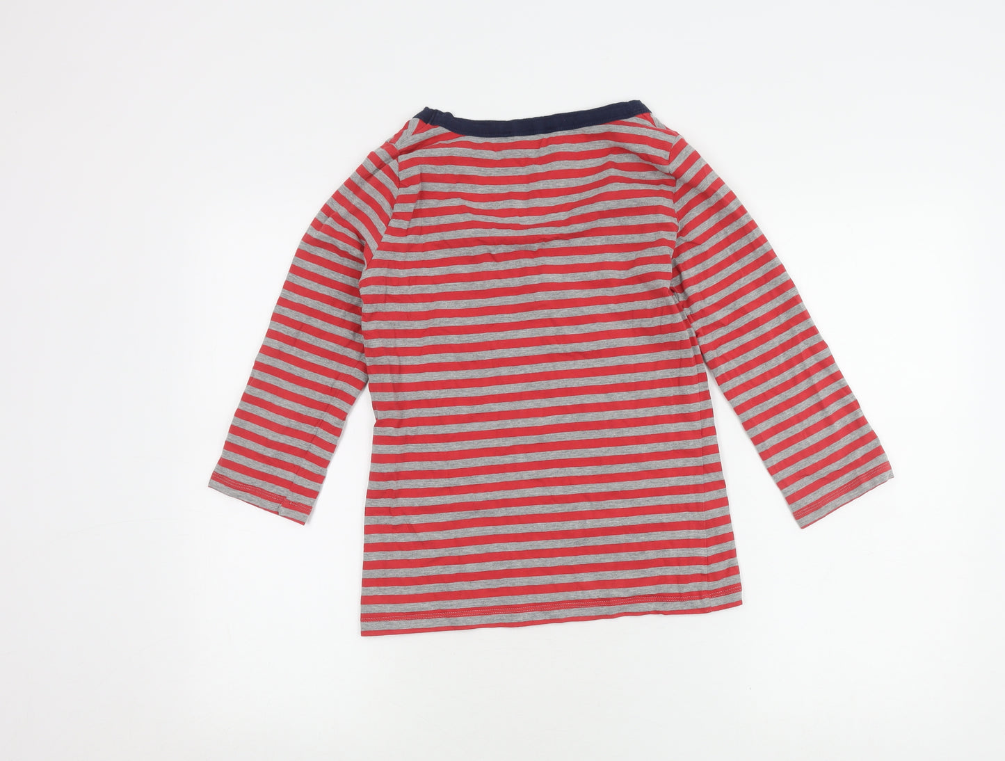 Betty Jackson Studio Women's Red Striped T-Shirt