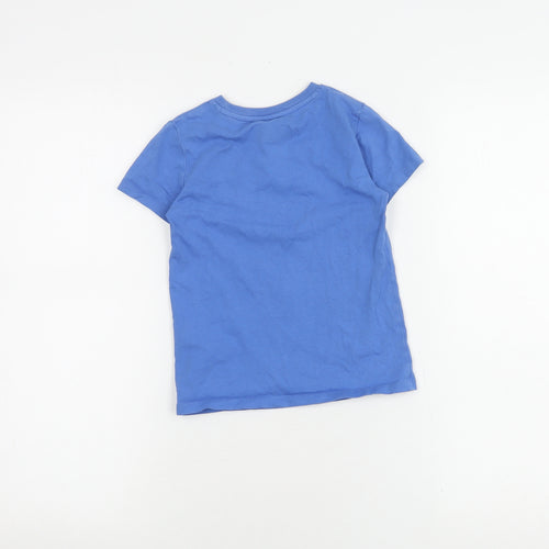 Marks and Spencer Boys Blue Spider-Man T-Shirt 4-5 Years