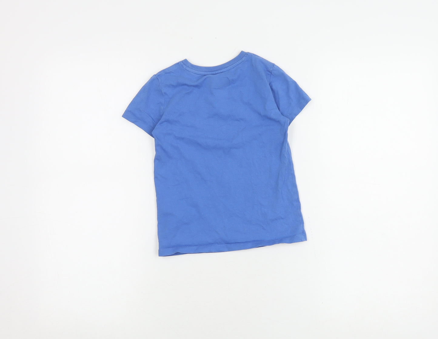 Marks and Spencer Boys Blue Spider-Man T-Shirt 4-5 Years