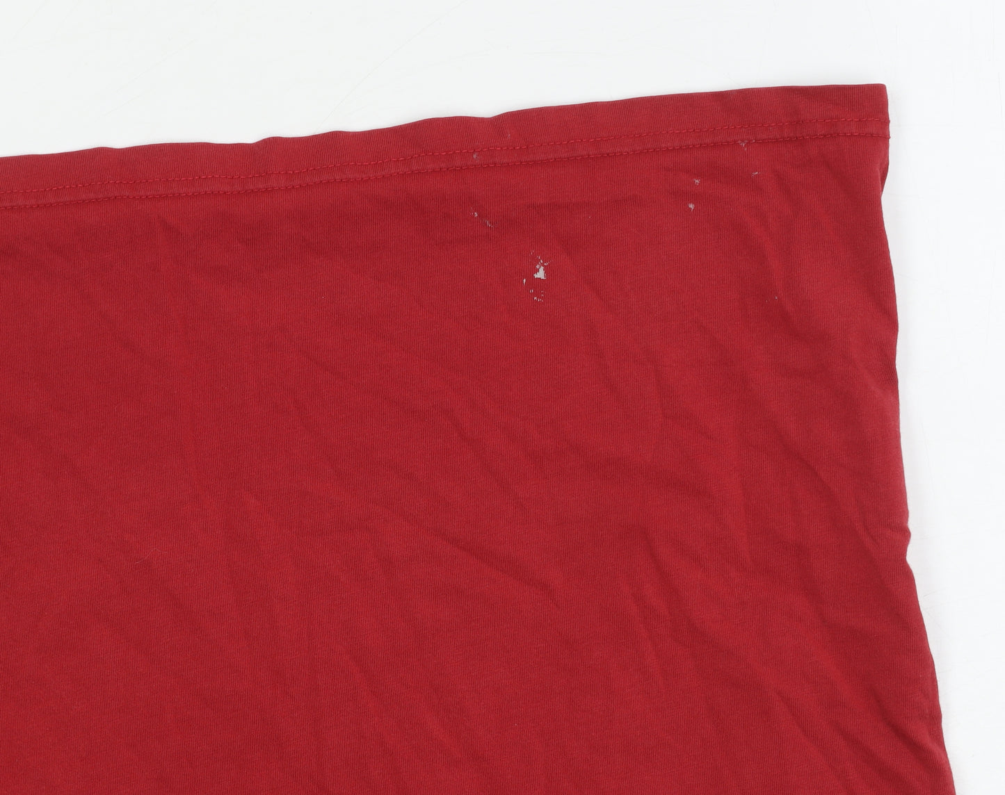 Vans Men's Red Classic Fit Cotton Crew Neck T-Shirt L