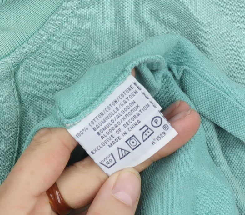 Ralph Lauren Men's Green Polo Shirt Large